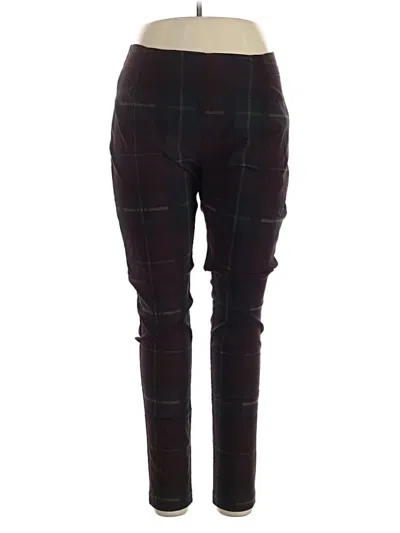 Pre-owned Assorted Brands Dress Pants In Burgundy