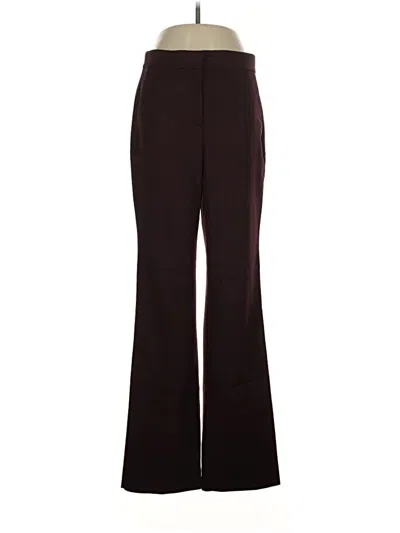 Pre-owned Assorted Brands Dress Pants In Burgundy