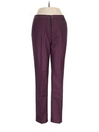 Assorted Brands Dress Pants In Burgundy