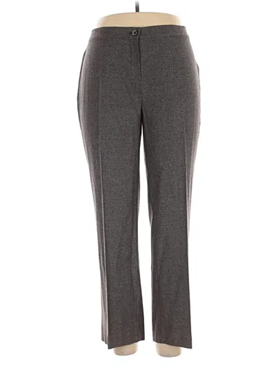Pre-owned Assorted Brands Dress Pants In Gray