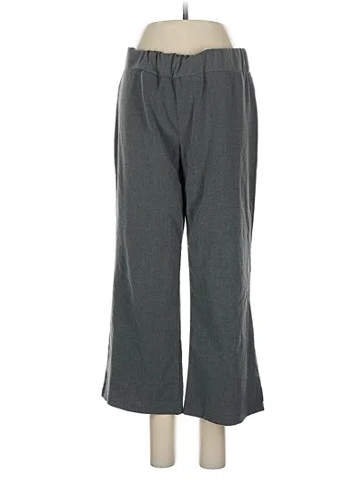 Pre-owned Assorted Brands Dress Pants In Gray