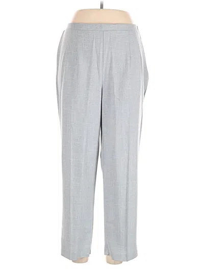 Pre-owned Assorted Brands Dress Pants In Gray
