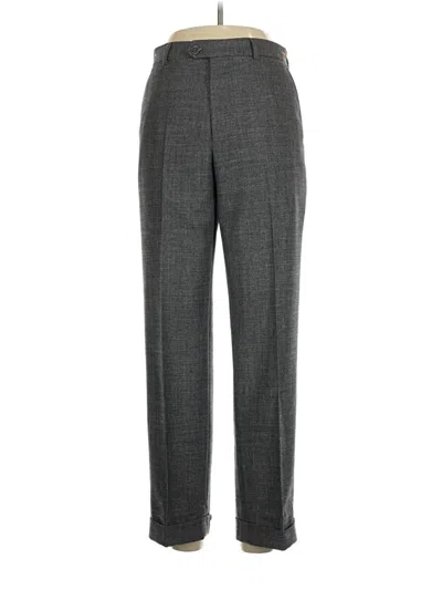 Pre-owned Assorted Brands Dress Pants In Gray