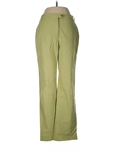 Pre-owned Assorted Brands Dress Pants In Green