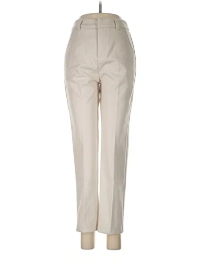Pre-owned Assorted Brands Dress Pants In Ivory