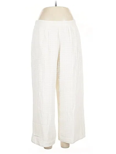 Pre-owned Assorted Brands Dress Pants In Ivory