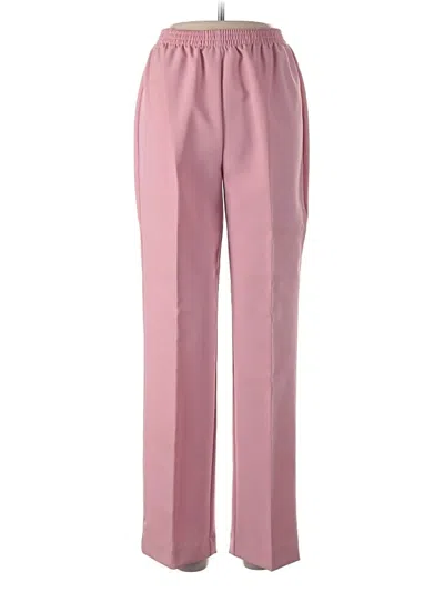 Pre-owned Assorted Brands Dress Pants In Pink