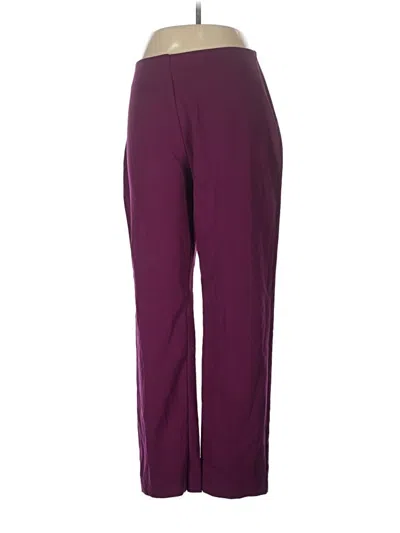 Pre-owned Assorted Brands Dress Pants In Purple