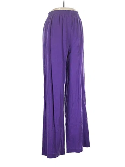 Pre-owned Assorted Brands Dress Pants In Purple