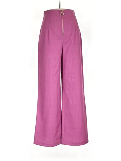Pre-owned Assorted Brands Dress Pants In Purple