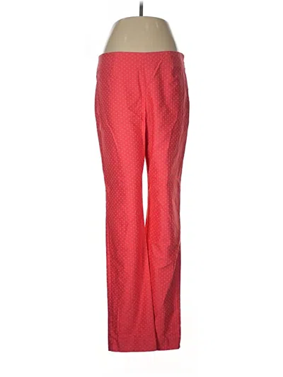 Pre-owned Assorted Brands Dress Pants In Red