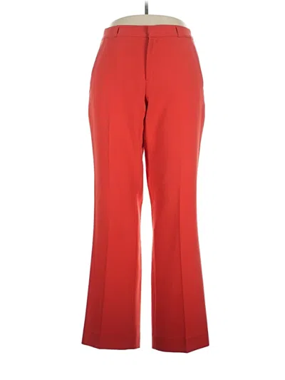 Pre-owned Assorted Brands Dress Pants In Red