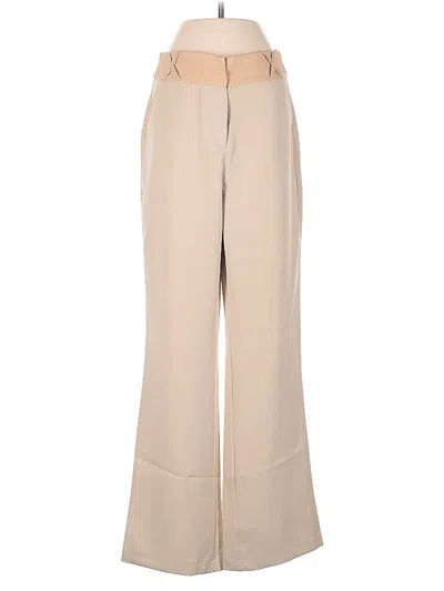 Pre-owned Assorted Brands Dress Pants In Tan
