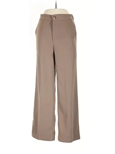 Pre-owned Assorted Brands Dress Pants In Tan