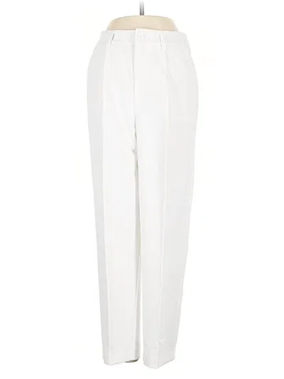 Pre-owned Assorted Brands Dress Pants In White