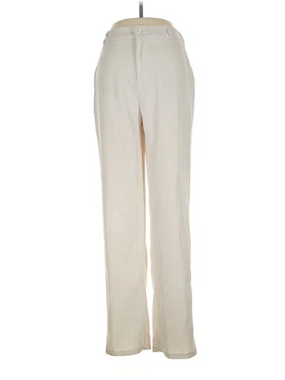 Pre-owned Assorted Brands Dress Pants In White
