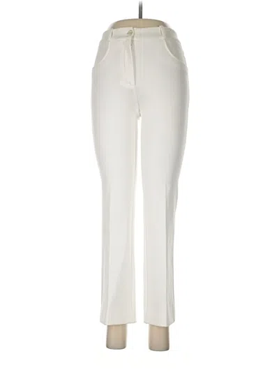 Pre-owned Assorted Brands Dress Pants In White