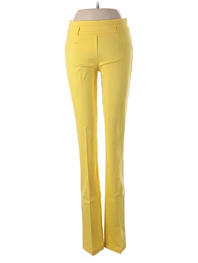 Pre-owned Assorted Brands Dress Pants In Yellow