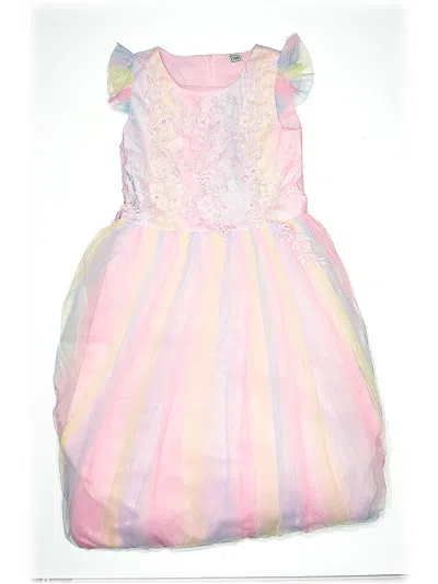 Pre-owned Assorted Brands Kids' Dress In Pink