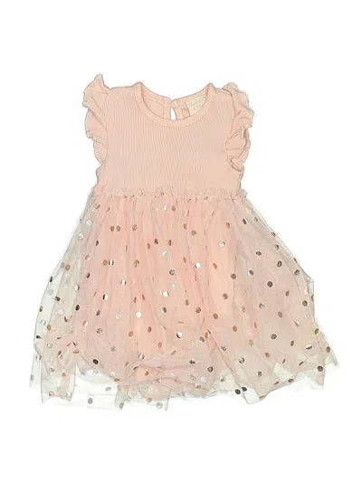 Pre-owned Assorted Brands Kids' Dress In Pink