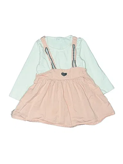 Pre-owned Assorted Brands Kids' Dress In Pink