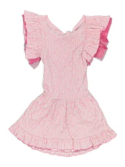 Pre-owned Assorted Brands Kids' Dress In Pink