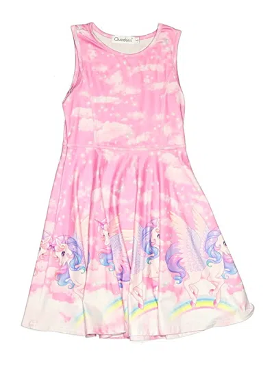 Pre-owned Assorted Brands Kids' Dress In Pink