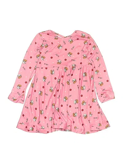 Pre-owned Assorted Brands Kids' Dress In Pink