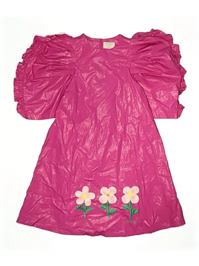 Pre-owned Assorted Brands Kids' Dress In Pink