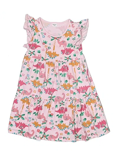 Pre-owned Assorted Brands Kids' Dress In Pink