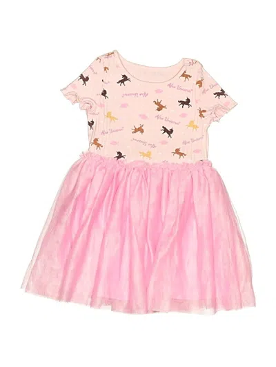 Pre-owned Assorted Brands Kids' Dress In Pink
