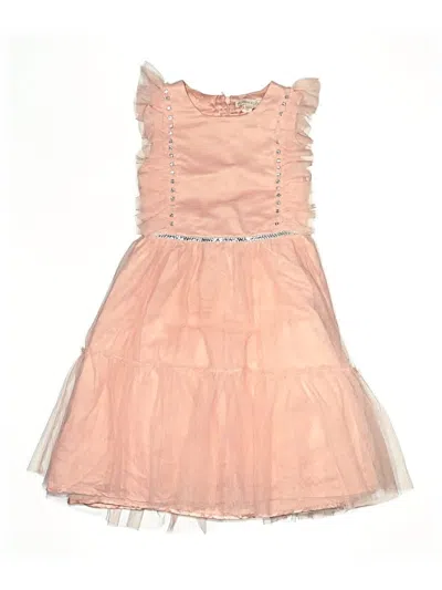 Pre-owned Assorted Brands Kids' Dress In Pink
