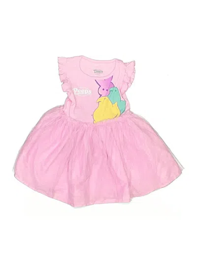 Pre-owned Assorted Brands Kids' Dress In Pink