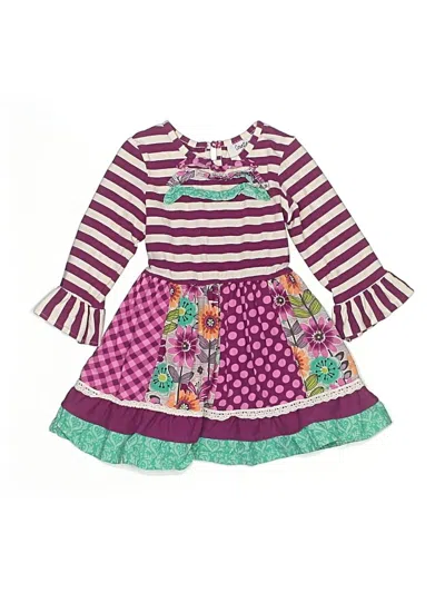 Pre-owned Assorted Brands Kids' Dress In Pink