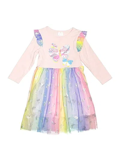 Pre-owned Assorted Brands Kids' Dress In Pink
