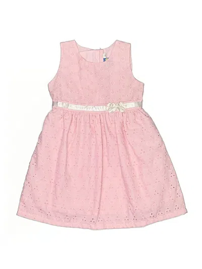 Pre-owned Assorted Brands Kids' Dress In Pink