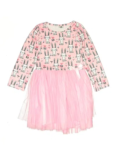 Pre-owned Assorted Brands Kids' Dress In Pink