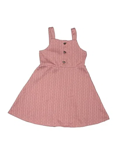 Pre-owned Assorted Brands Kids' Dress In Pink