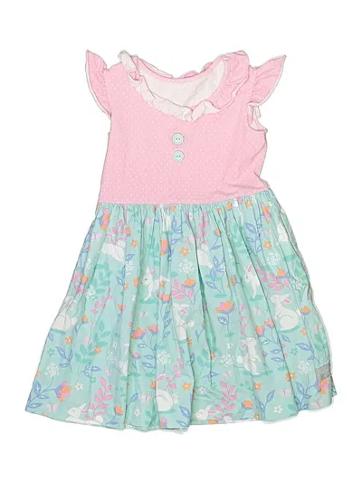 Pre-owned Assorted Brands Kids' Dress In Pink