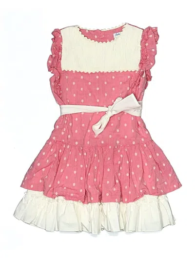 Pre-owned Assorted Brands Kids' Dress In Pink