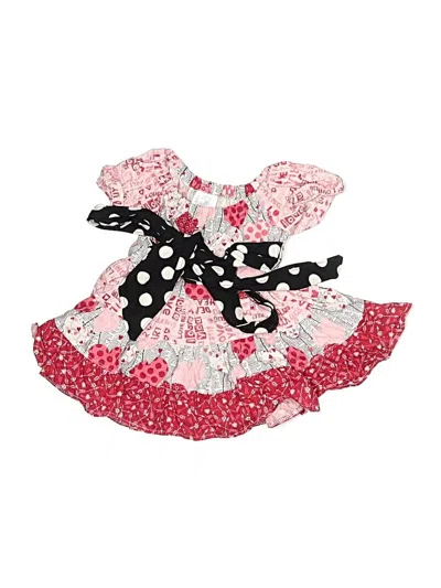 Pre-owned Assorted Brands Kids' Dress In Pink