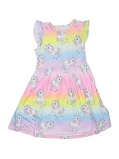 Pre-owned Assorted Brands Kids' Dress In Pink