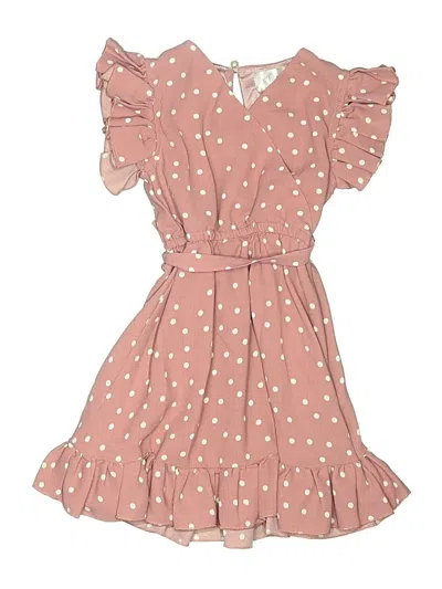 Pre-owned Assorted Brands Kids' Dress In Pink