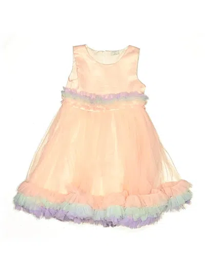 Pre-owned Assorted Brands Kids' Dress In Pink