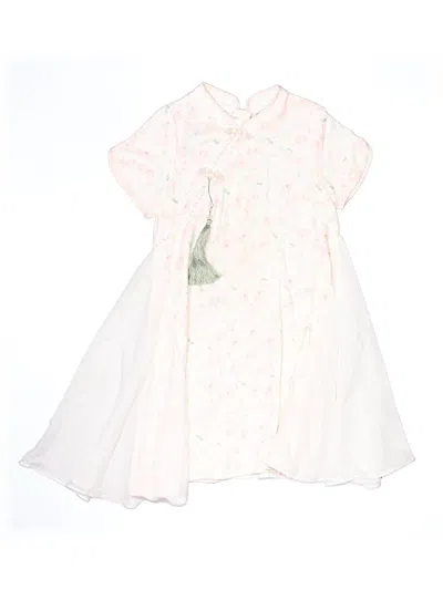 Pre-owned Assorted Brands Kids' Dress In Pink