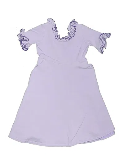 Pre-owned Assorted Brands Kids' Dress In Purple