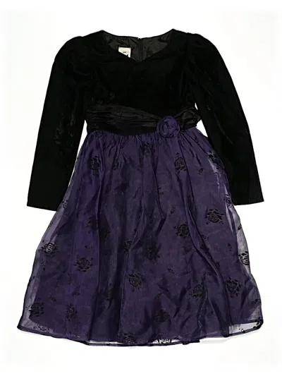 Pre-owned Assorted Brands Kids' Dress In Purple