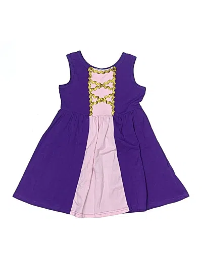 Pre-owned Assorted Brands Kids' Dress In Purple