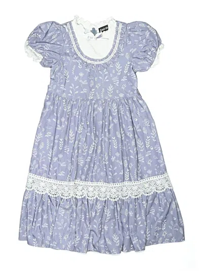 Pre-owned Assorted Brands Kids' Dress In Purple