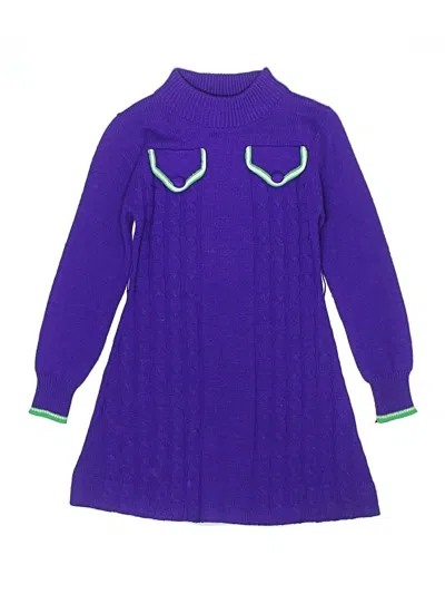 Pre-owned Assorted Brands Kids' Dress In Purple